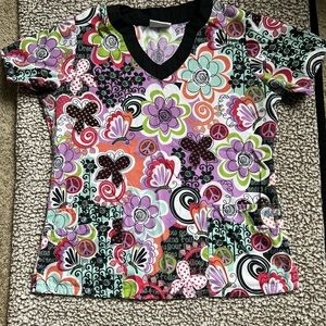 UA scrubs ladies scrub top